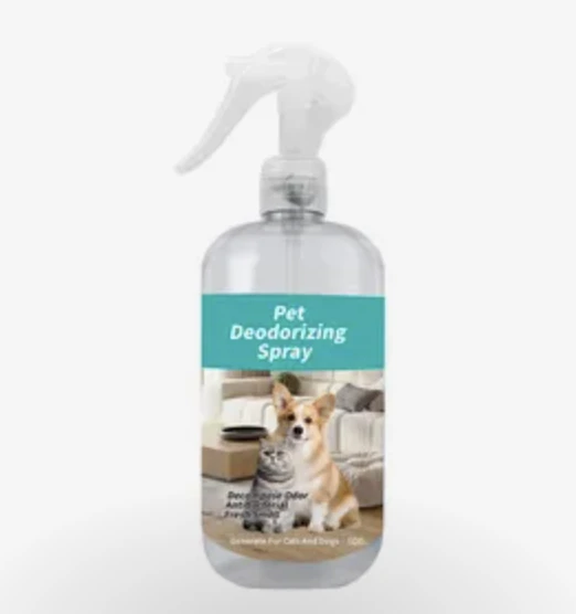 Pet Deodorant Spray steriliseert en verwijdert geuren