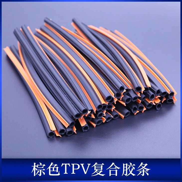 Bruine TPV-composietstrip